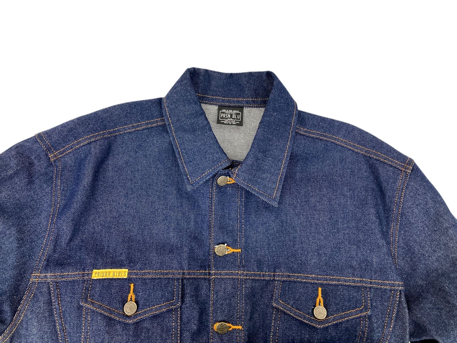 PRSN BLU インディゴ デニムジャケット　プリズンブルース PRSN BLU インディゴ デニムジャケット プリズンブルース PRISON