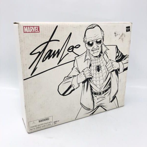 箱傷み ハズブロ マーベル レジェンド スタン リー エクスクルーシブ|スパイダーマン 6