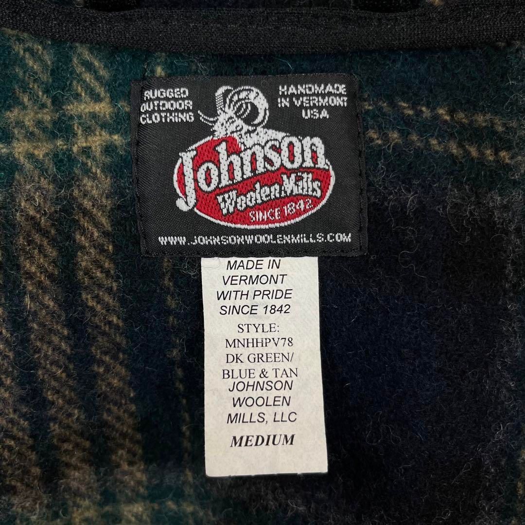 Johnson Woolen Mills ジョンソンウーレンミルズ ベスト M - メルカリ