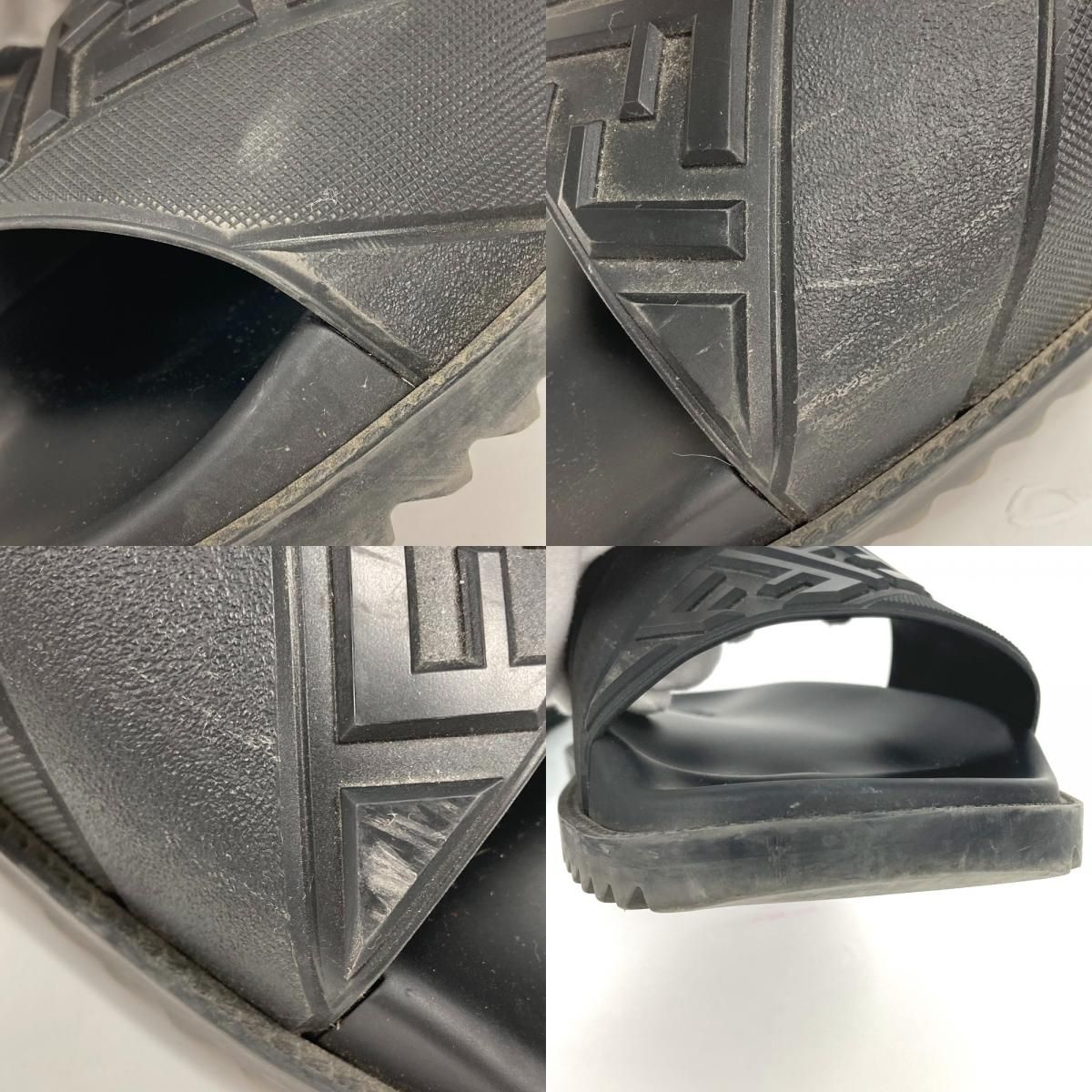 FENDI フェンディ サンダル ロゴ 7X1377 ラバー - メルカリ