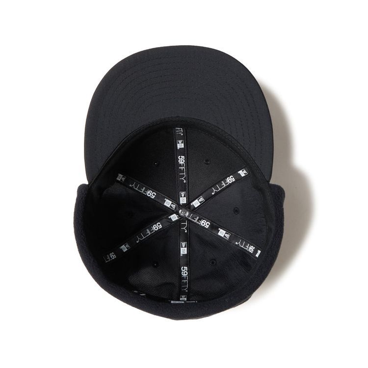 25秋冬 ニューエラ NEW ERA メンズ レディース ユニセックス LP 59FIFTY Dog Ear Angler Collection ブラック アウトドア 14707016 防寒 帽子 キャップ 耳当て付き TALLINNNEXPO_COM