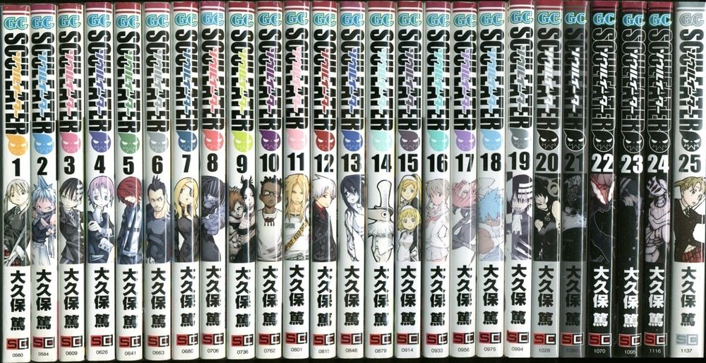 スクウェア・エニックス ガンガンコミックス 大久保篤 SOUL EATER 全25巻 セット