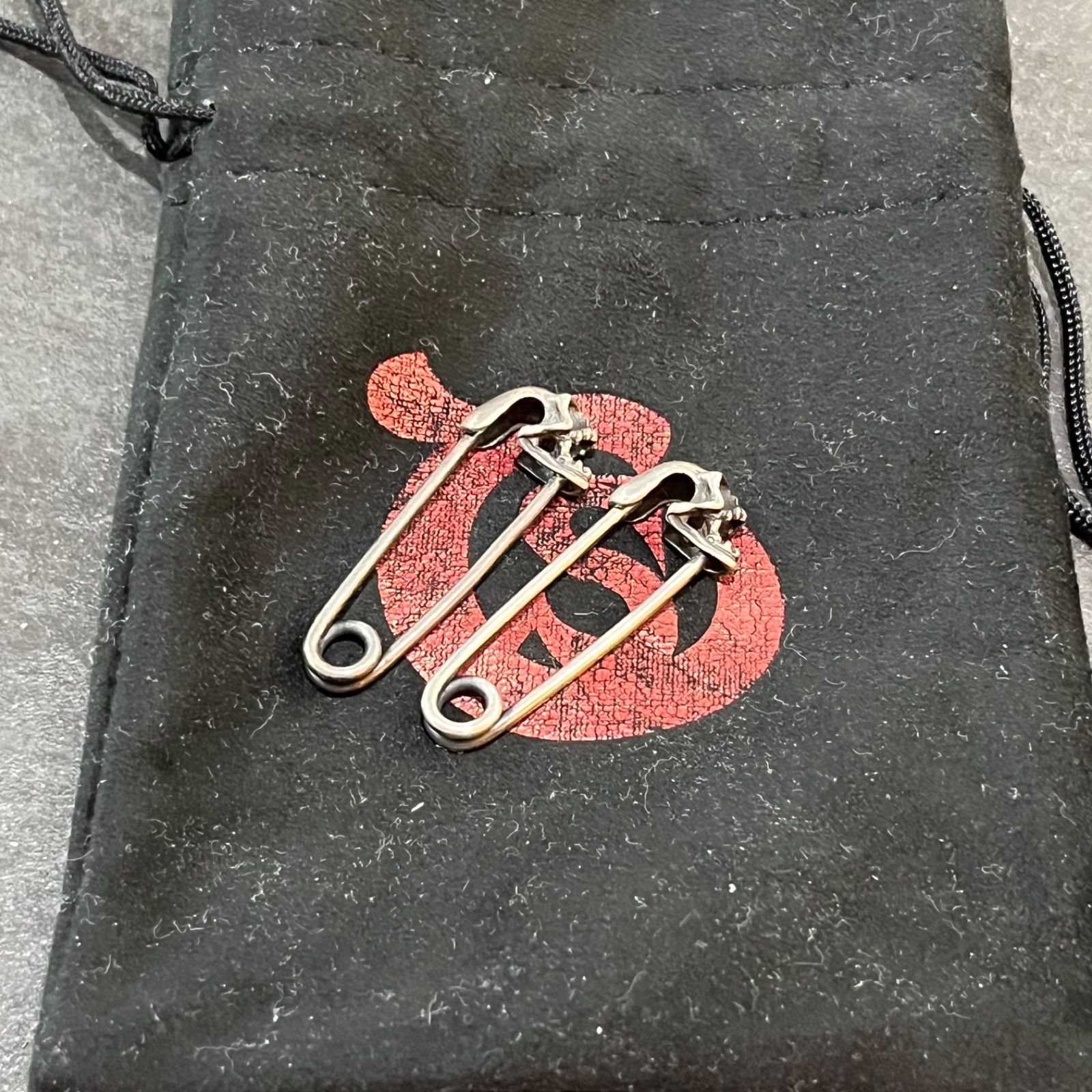 Loud Style Design　ラウドスタイルデザイン　スカルピン　安全ピン Loud Style Design SKULL PIN セーフティーピン 安全ピン ラウド