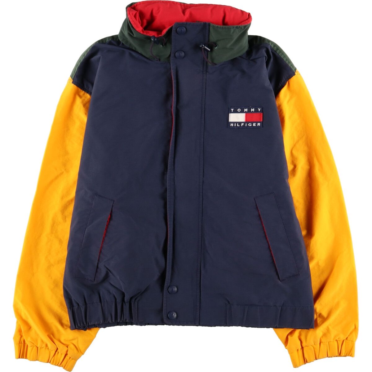 古着 90年代 トミーヒルフィガー TOMMY HILFIGER バックロゴ 