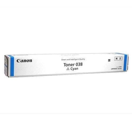CANON 純正トナー038 シアン TONER 038 C T