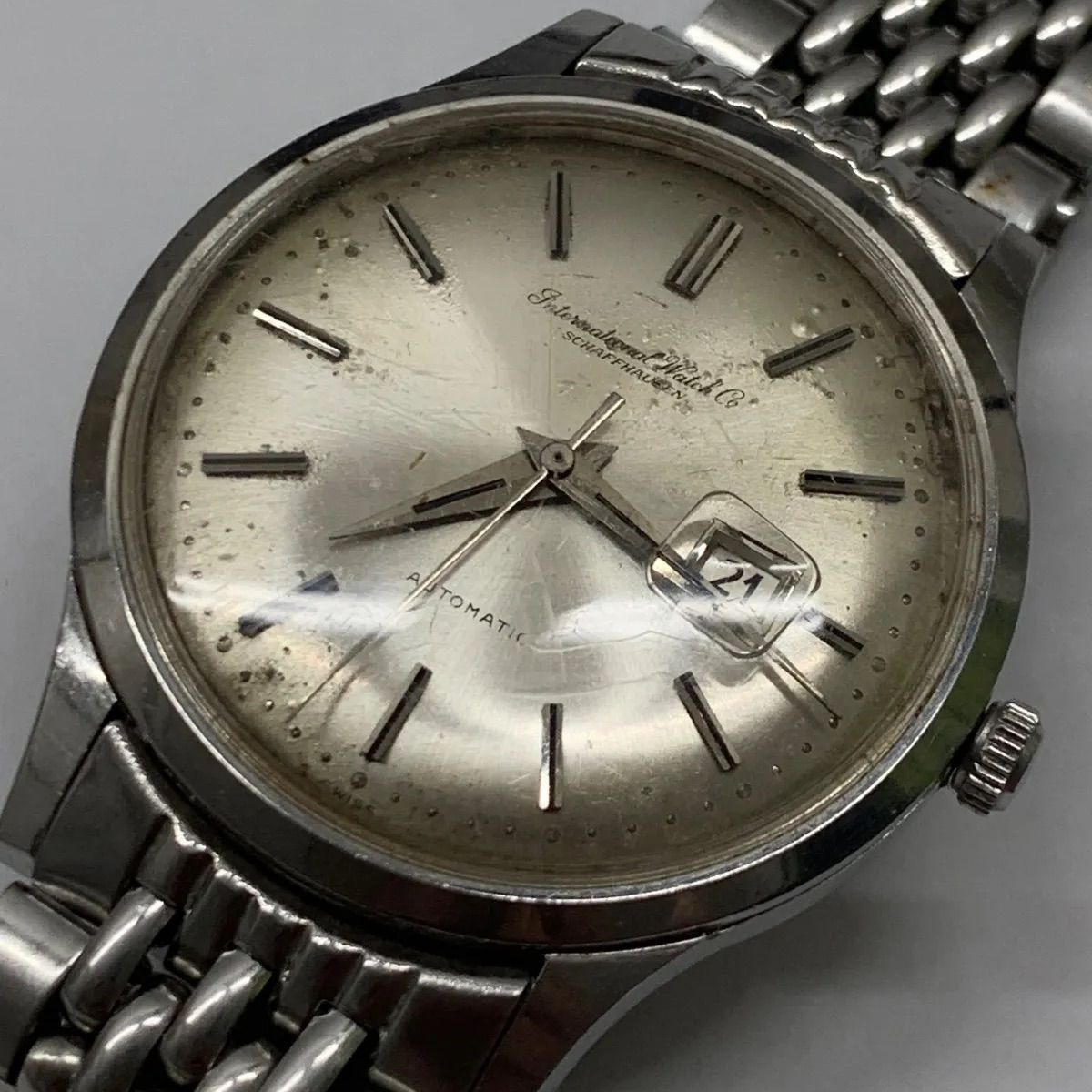 R7-2742 ビンテージ品 IWC R647A ジャンク品