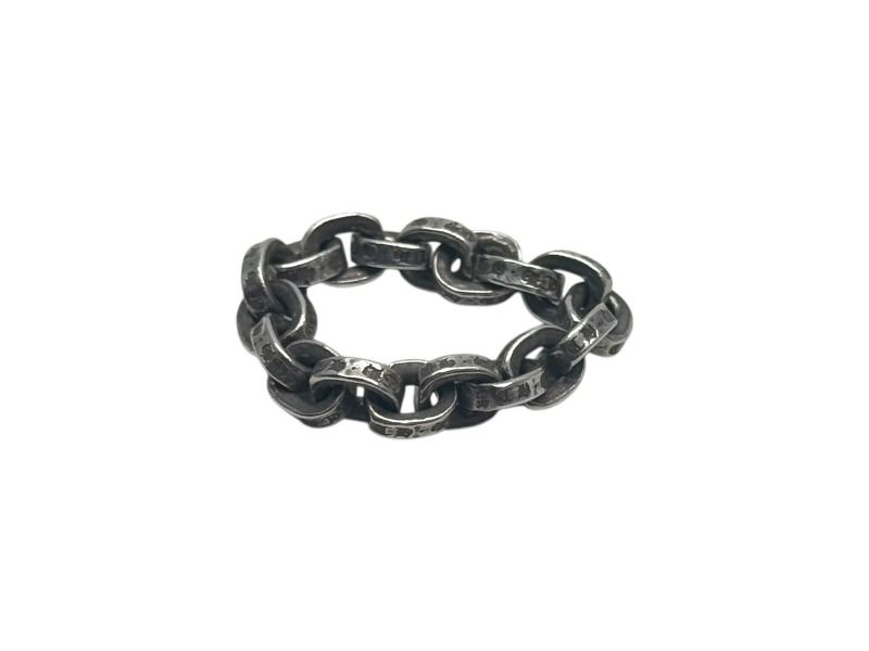 CHROME HEARTS クロムハーツ ペーパーチェーンリング 指輪 サイズ9号  
