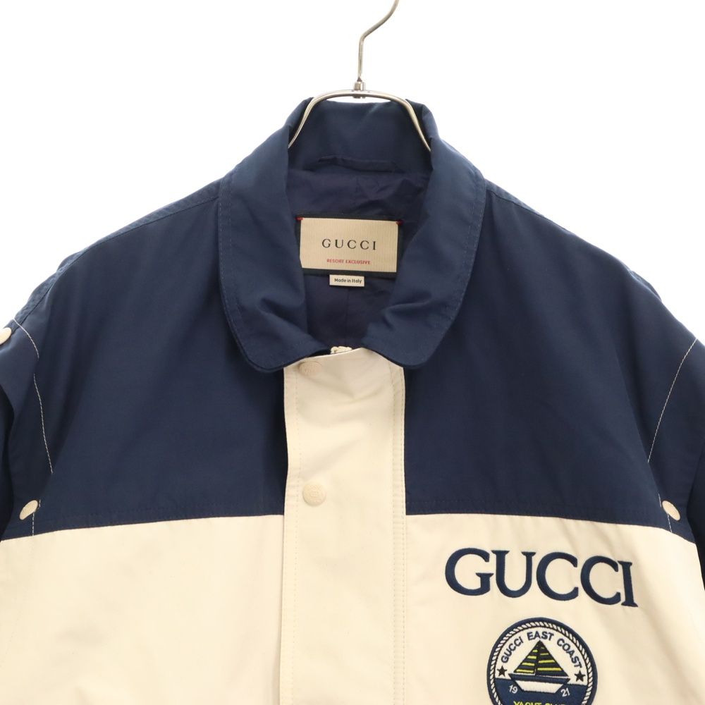 グッチナイロンジャケット GUCCI（グッチ）ジオメトリックGナイロンジャケット（オーバー