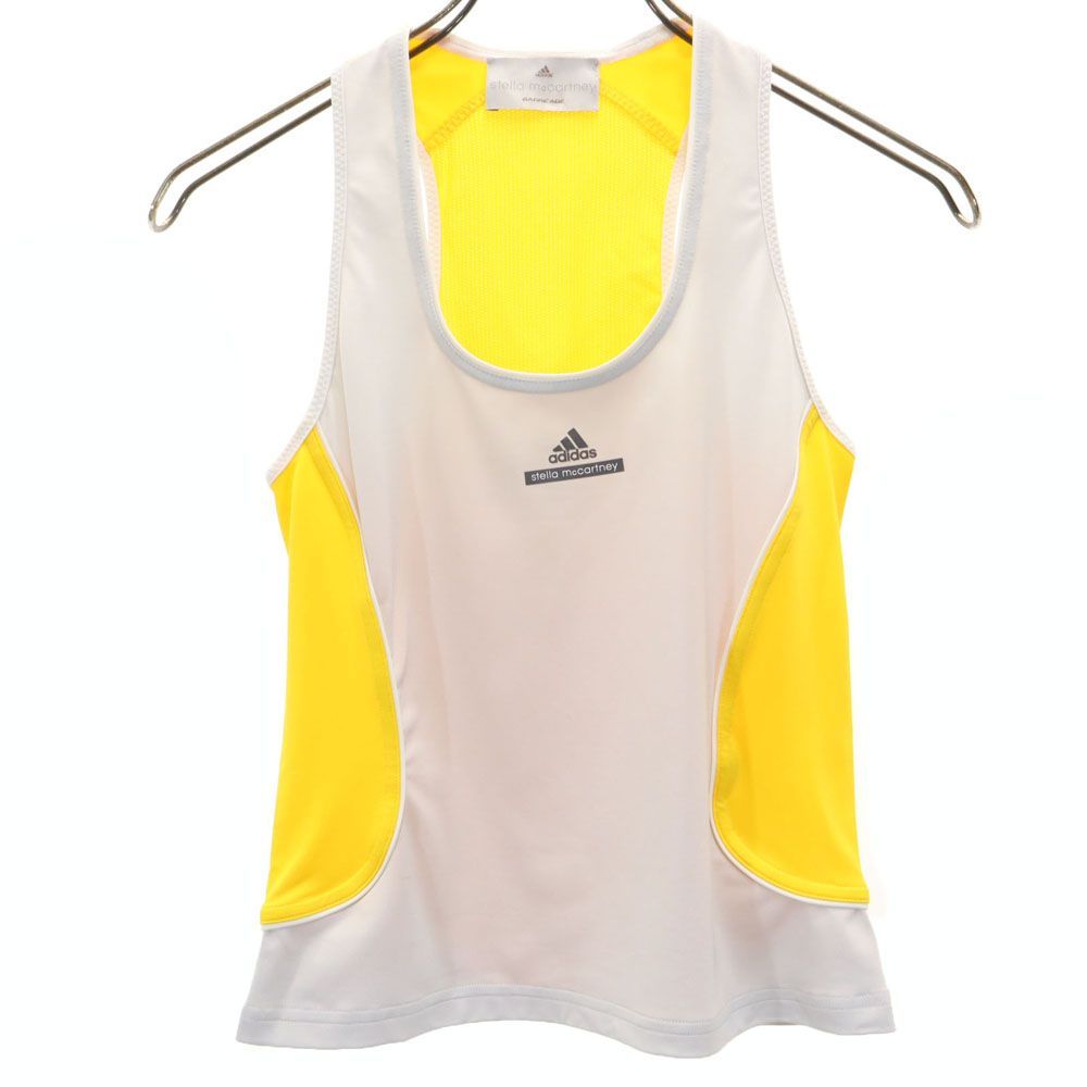 アディダス ステラマッカートニー トレーニング タンクトップ イエロー系 adidas STELLA McCARTNEY レディース 古着 【240329】 メール便可