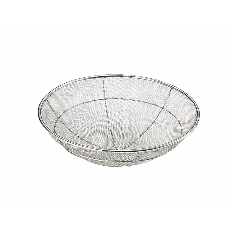 本間冬治工業 18-8底丸揚げザル 51cm （1点）