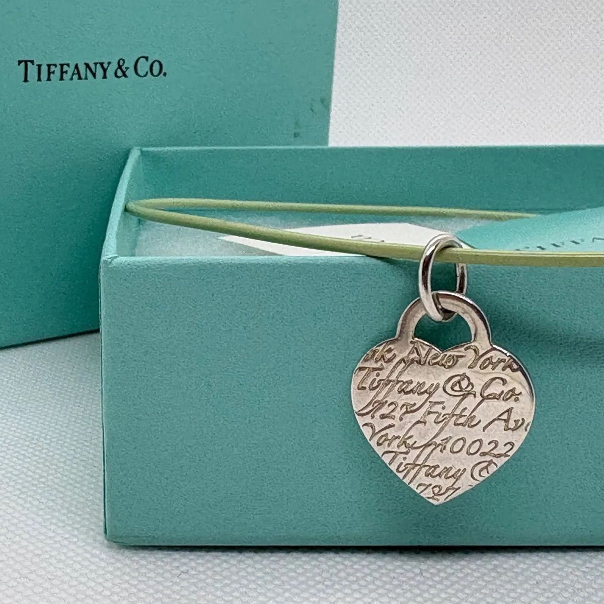 リターン トゥ ティファニー ノーツハートタグ チョーカーネックレス シルバー Tiffany- Co