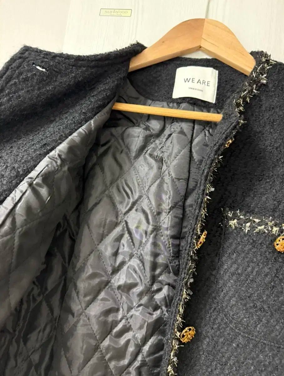 赤字覚悟の大特価。 キルティング ツイード ジャケット