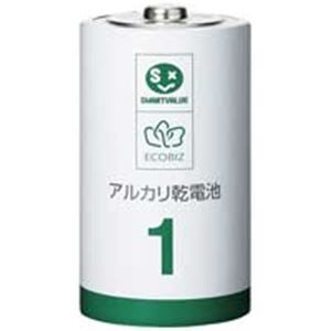 電池・充電池 ジョインテックス アルカリ乾電池III 単1×100本 N211J-10P-10
