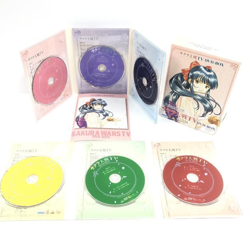 【中古】サクラ大戦 TV DVD-BOX＆帝国華撃団 OVA-BOX 全2BOXセット(限定版)[69][240069205739] 中古】サクラ大戦 TV DVD-BOX＆帝国華撃団 OVA-BOX 全2BOXセット