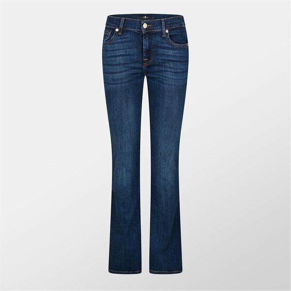 【送料無料】 セブンフォーオールマンカインド レディース デニムパンツ ボトムス Bootcut Heritage Jeans Soho Dark