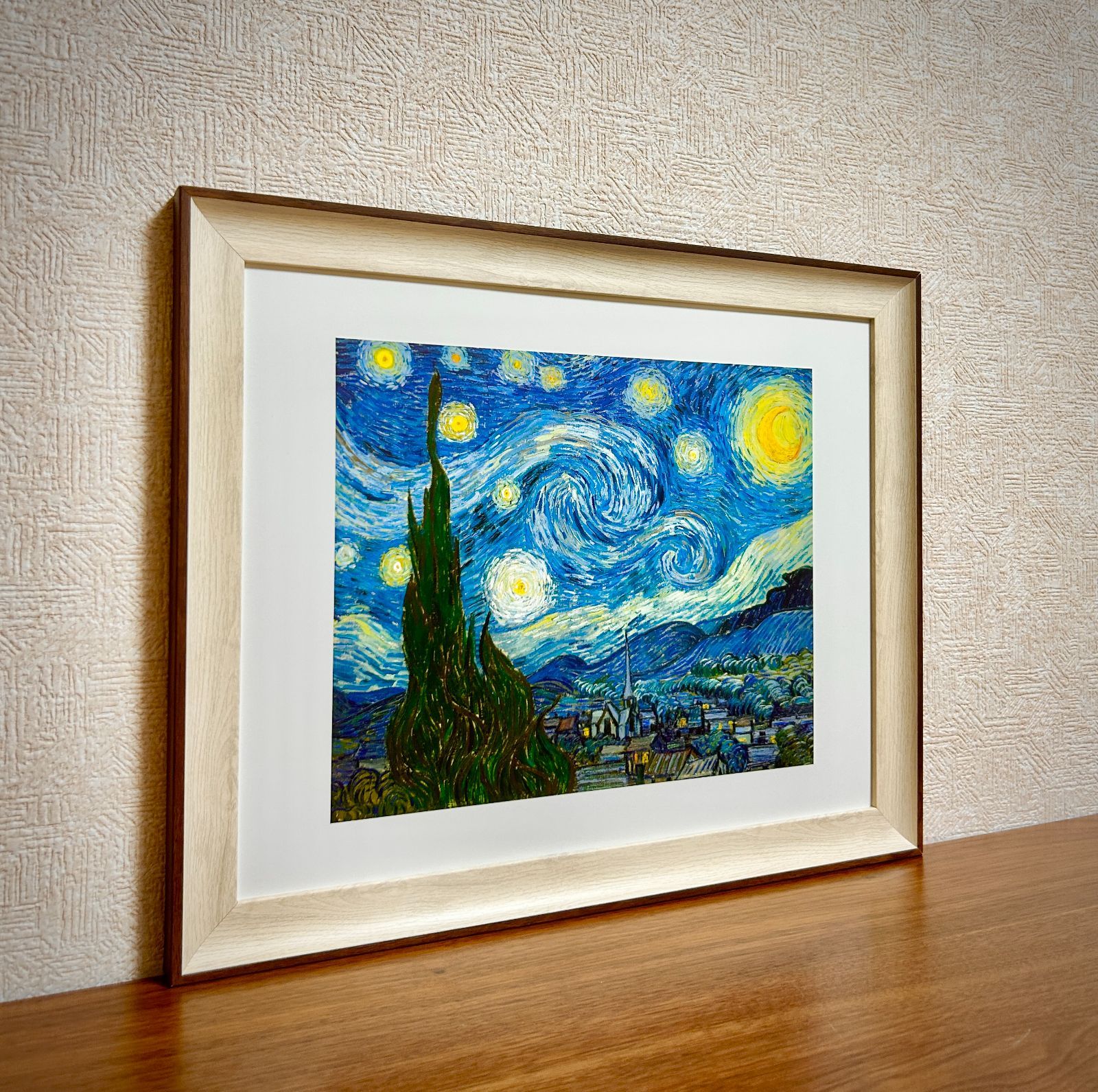 フィンセント・ファン・ゴッホ模写+額付き 自画像 【20号】 フィンセント・ファン・ゴッホ 【 額縁が選べる