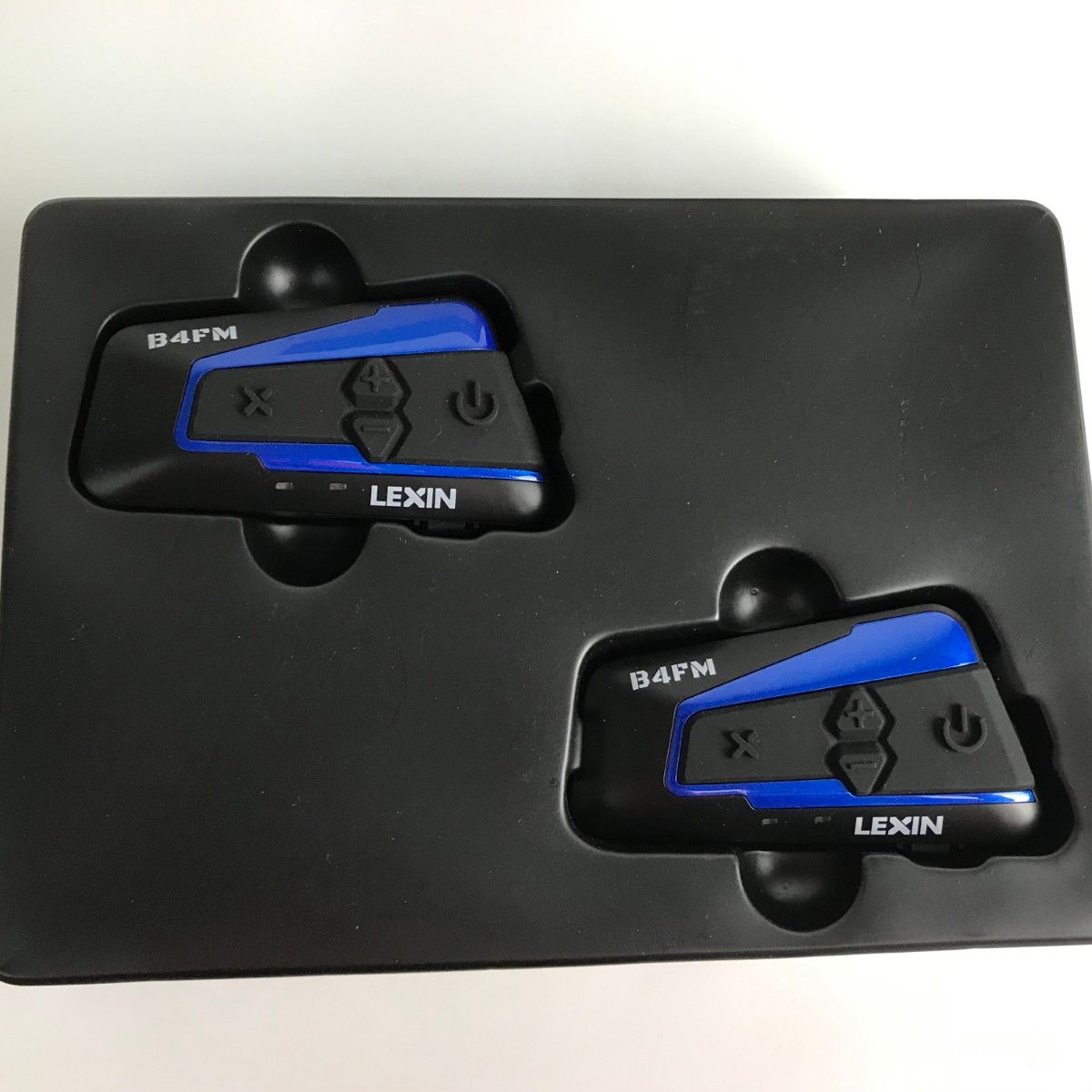 バイク用インカム LEXIN B4FM Dual Pack 2個入り4箱セット Bluetoothインカム