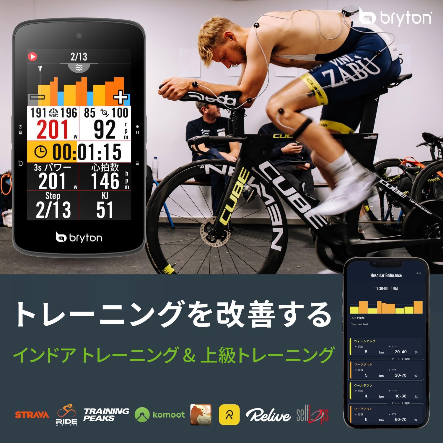S800 自転車用ナビ