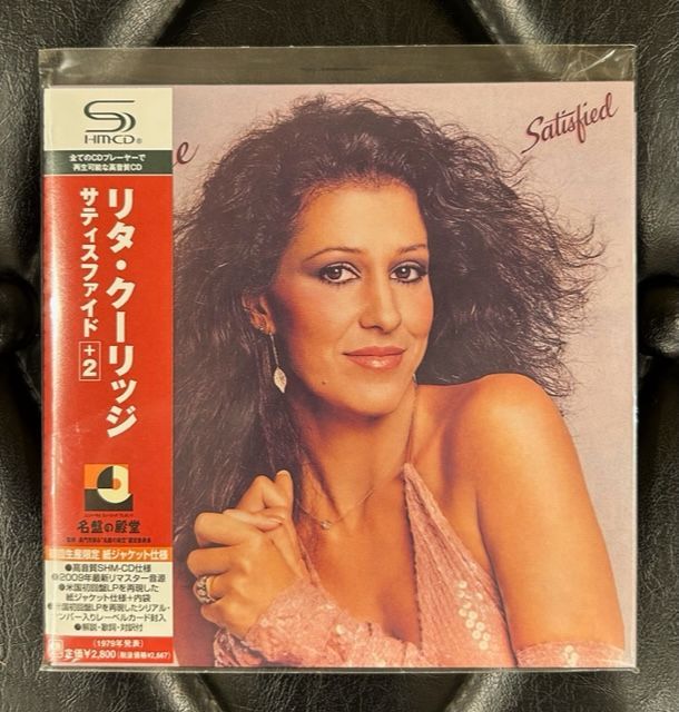 紙ジャケSHM-CD】 リタ・クーリッジ 「サティスファイド」 Rita 