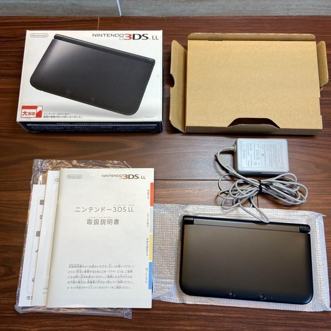 ニンテンドー 3DSLL 本体 ブラック 2910