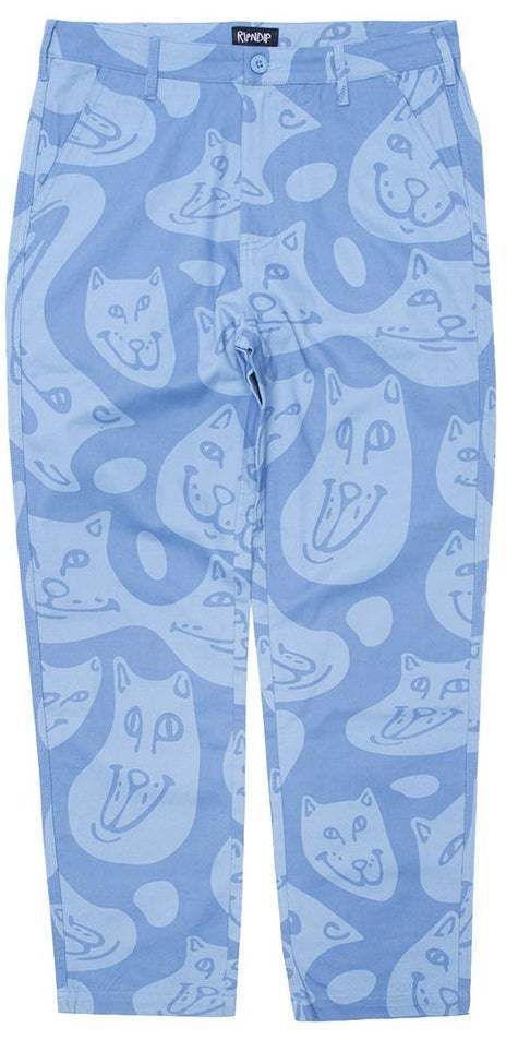Ripndip Many Faces Cotton Twill Pant Slate W32