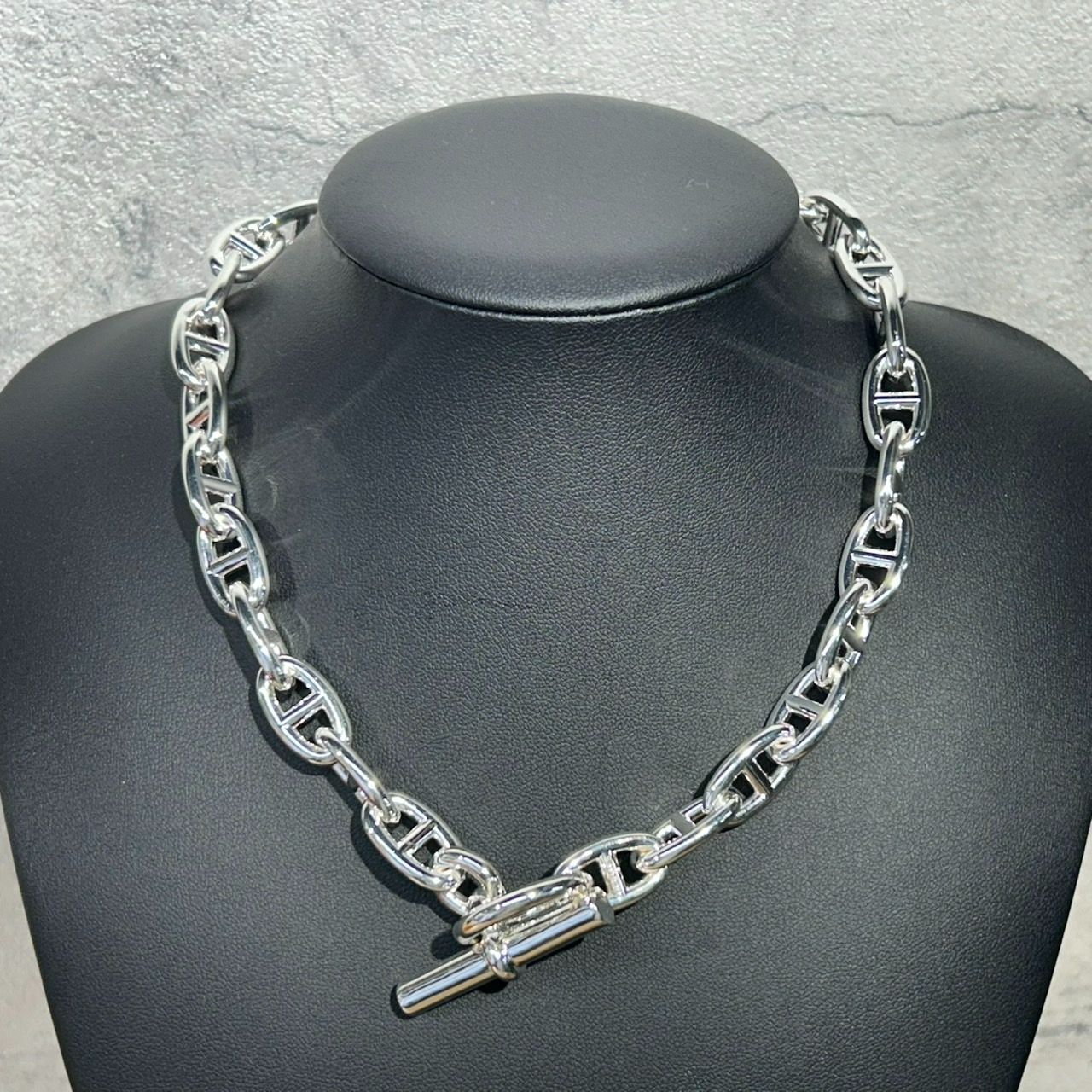 HERMES エルメス ネックレス シェーヌダンクルGM 29コマ 925