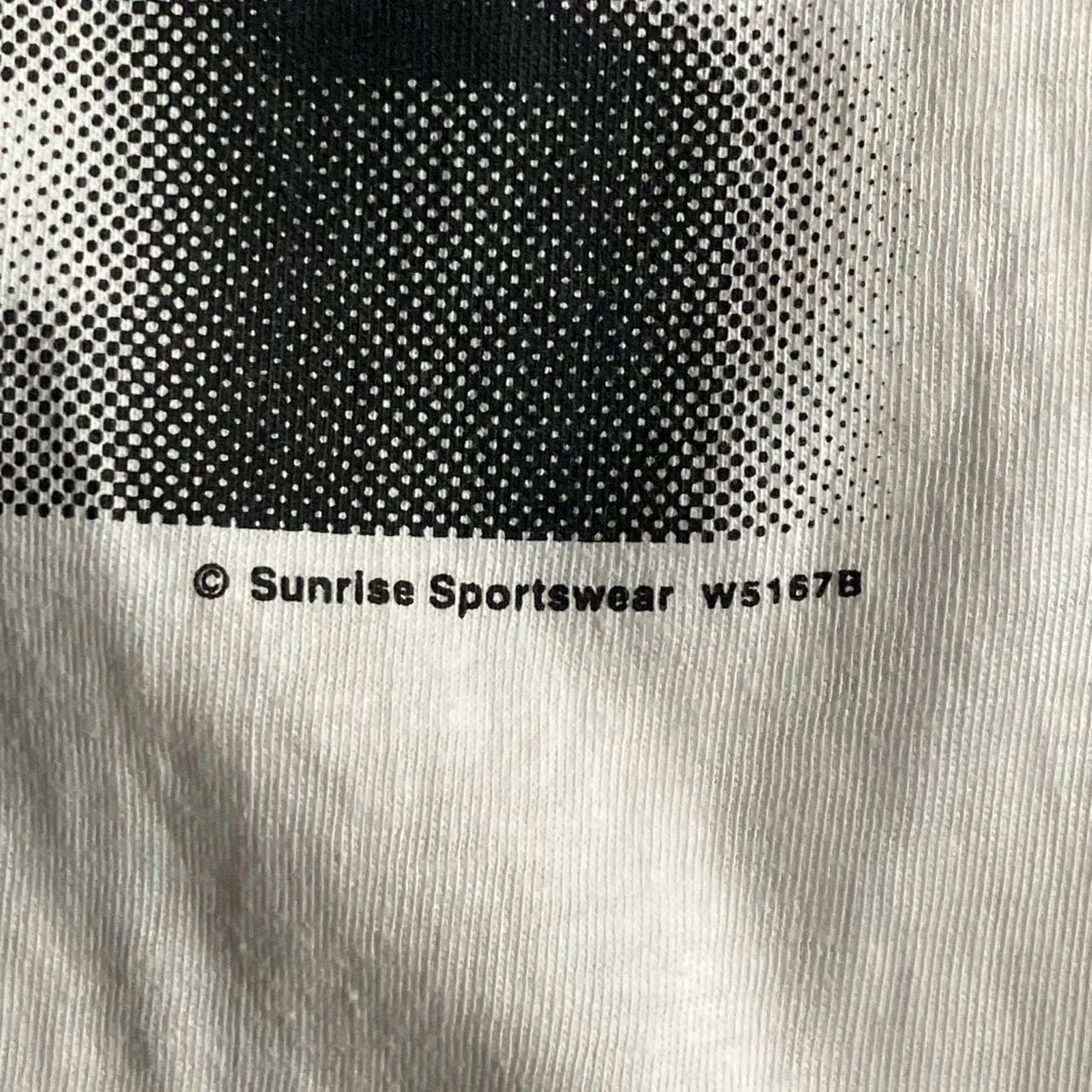 90s～ Tシャツ モーション文字 モザイク文字 ぼかし文字 Lサイズ