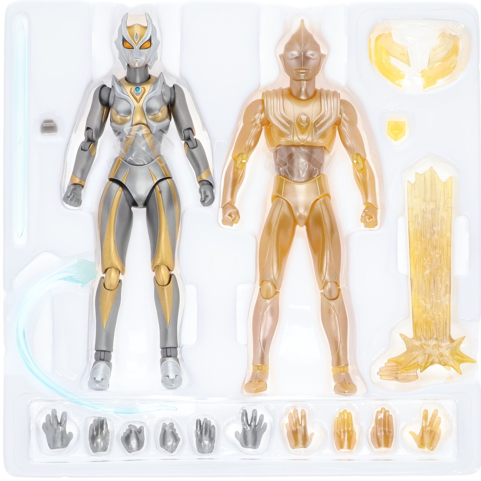 BANDAI - 魂ウェブ商店限定 ULTRA-ACT(ウルトラアクト) グリッターティガ&カミーラセット ウルトラマンティガ THE FINAL ODYSSEY 完成品 可動フィギュア バンダイ 魂ウェブ商店限定 ULTRA-ACT(ウルトラアクト) グリッターティガ