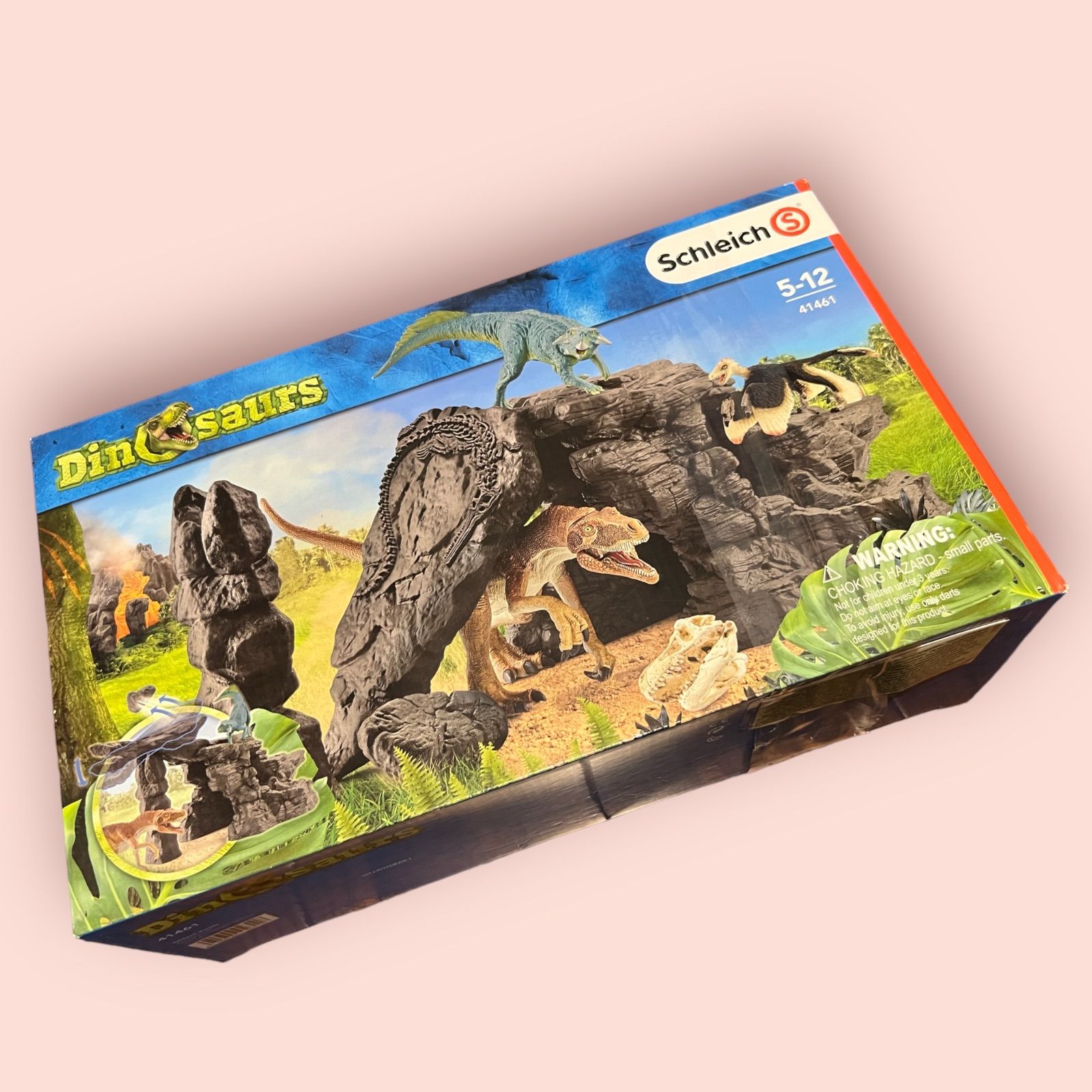 シュライヒ 恐竜 恐竜たちの洞窟プレイセット フィギュア 41461 - ロボット