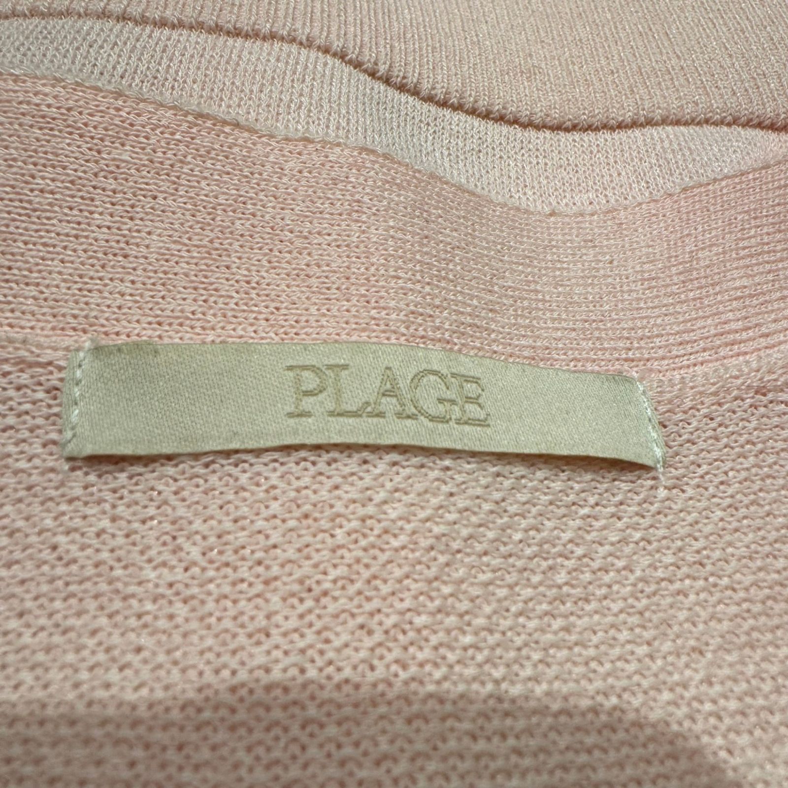 Plage (プラージュ) □□ ① 24080922702010 sweat kn nuance  