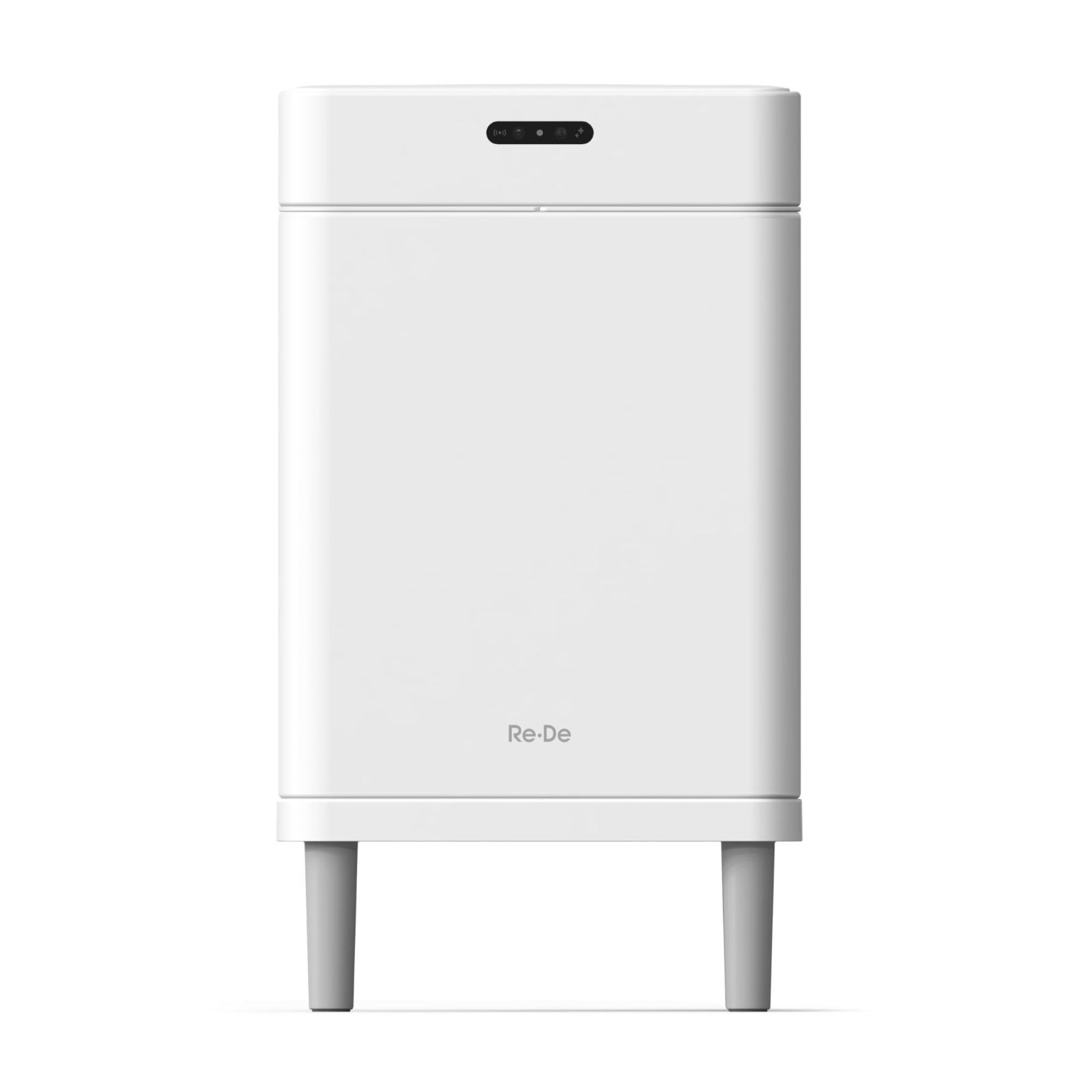 Re De Bin リデビン スマートダストボックス 22L ゴミ箱 自動開閉式 脚付き ふた付き 除菌 脱臭 おしゃれ ホワイト 白