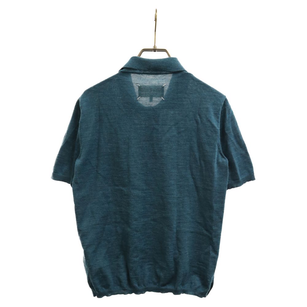 Maison Margiela 16AW ウールニット 半袖 ポロシャツ