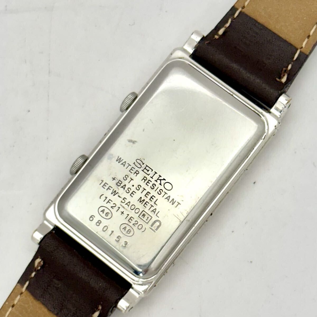 美品 SEIKO セイコー NOIE ノイエ デュアルタイム 電池交換事例