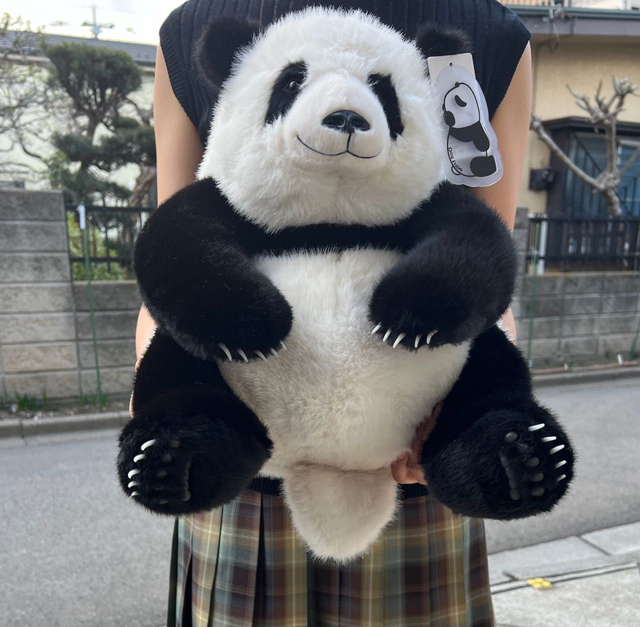 パンダぬいぐるみ 座り姿メンラン プレゼント最適 シリコン爪 パンダぬいぐるみ 座り姿メンラン プレゼント最適 シリコン爪