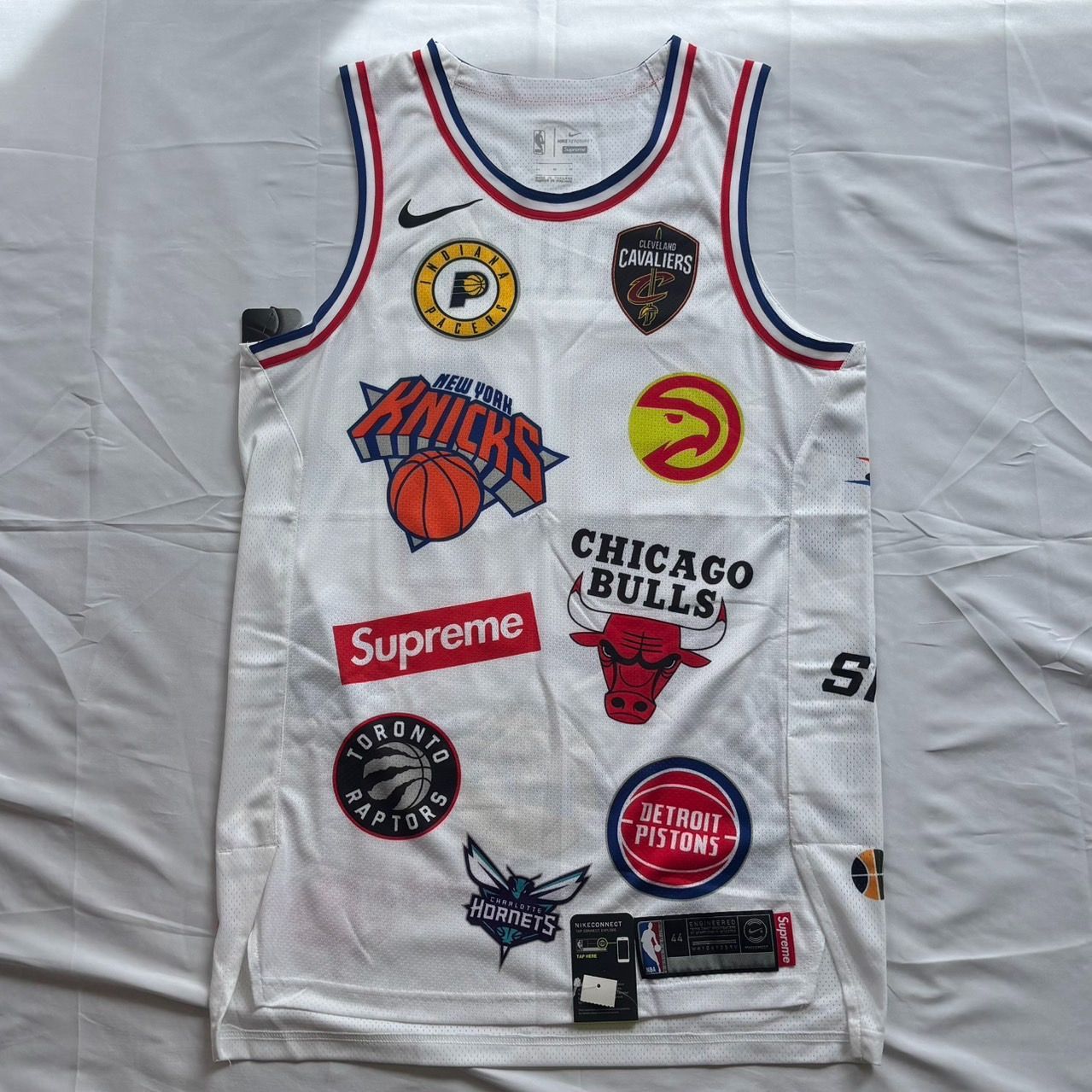 国内 新品 18ss supreme NBA TEAMS NIKE AIR FORCE 1 MID 28 jordan 1 atmos max Supreme×NIKE 18SS NBA Teams Warm-Up Jacket | SHOES HOUSE KUZE