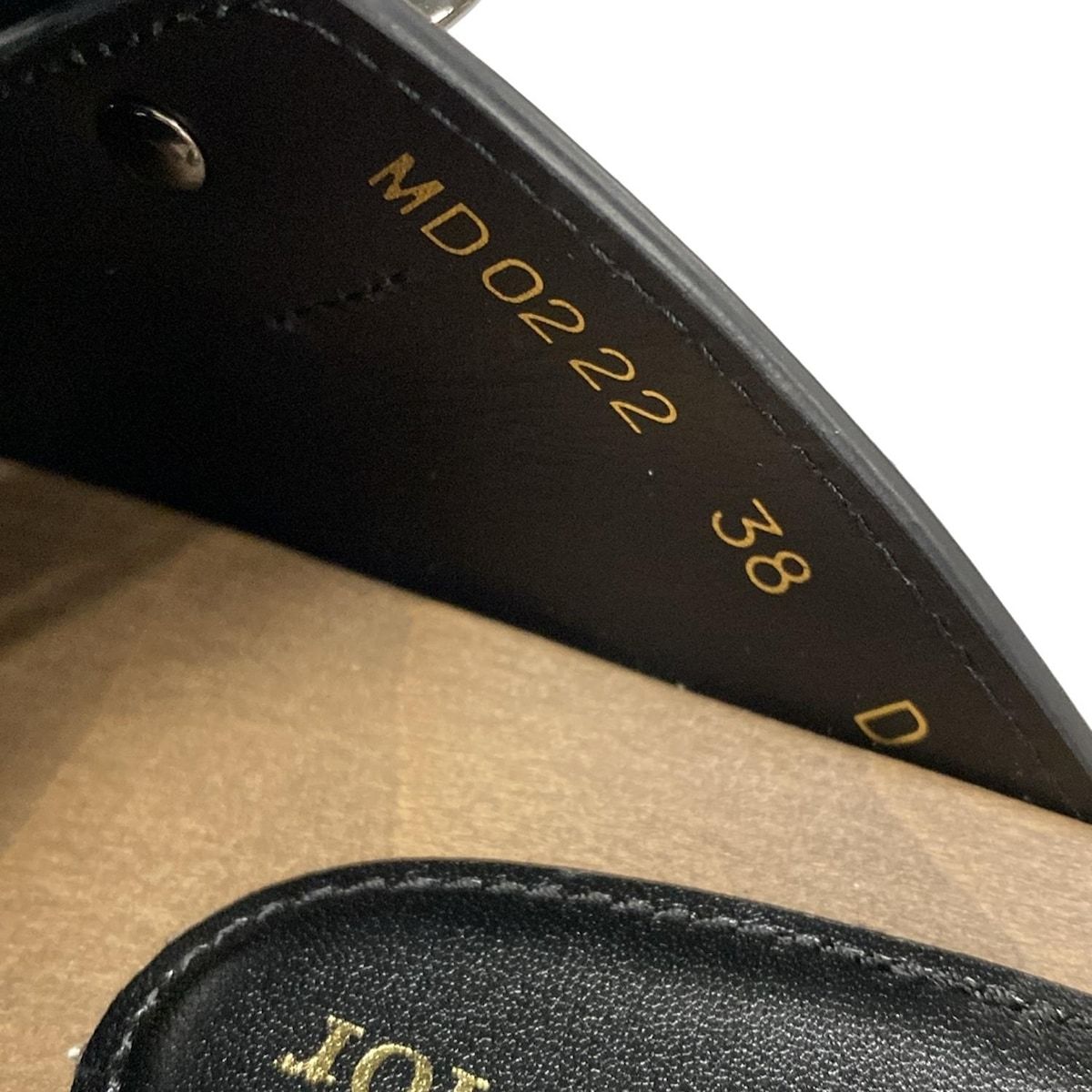 サンダル 黒×ブラウン×シルバー