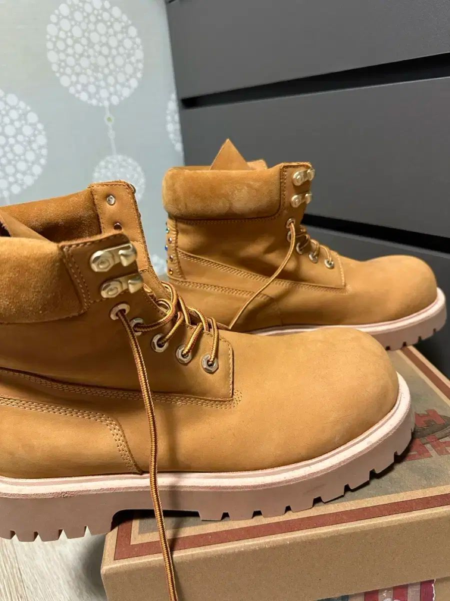 Kinch! x 私の名前はピーターです イエロー ブーツ 290