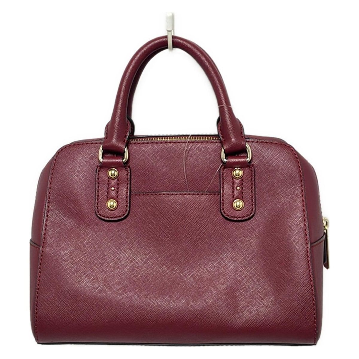 MICHAEL KORS マイケルコース ハンドバッグ サフィアーノ スモール サッチェル 35S3GSAS1L ボルドー レザー DECORATOM_COM_BR