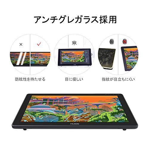 HUION 液タブ Kamvas22 Plus 液晶ペンタブレット 21.5型… - メルカリ