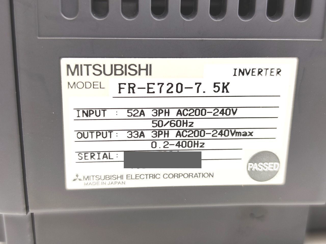 FR-E720-7.5K