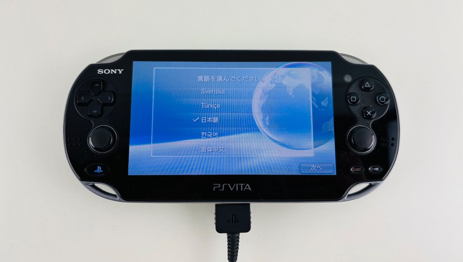 見分けやすい ほぼ PSVITA PCH 1100 初回 版 ブラック 有機EL 画面 SONY プレイステーションヴィータ とにかく安い！