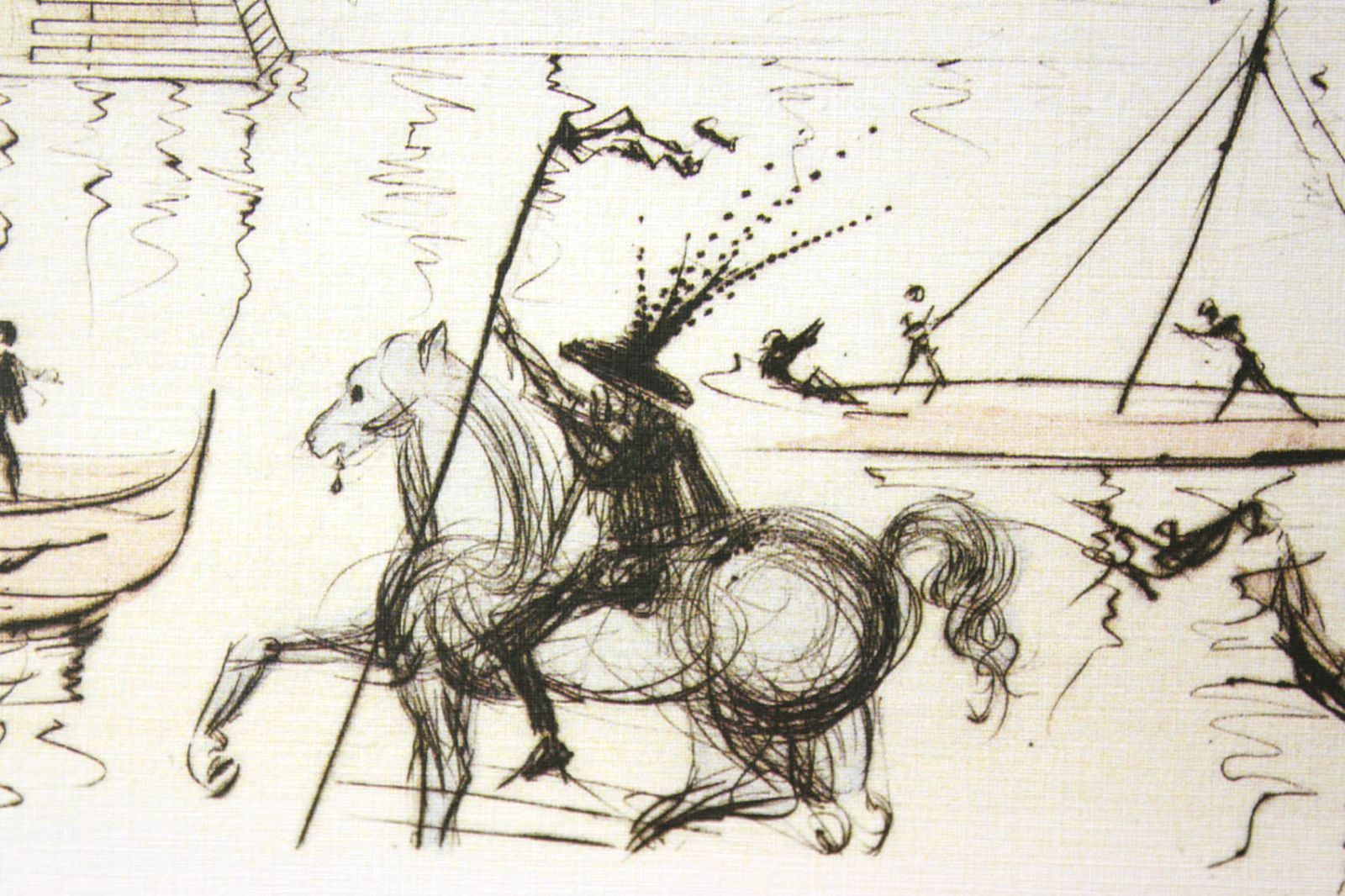 レビュー特典付き】サルバドール ダリ「勝利の馬」作品証明書 展示用