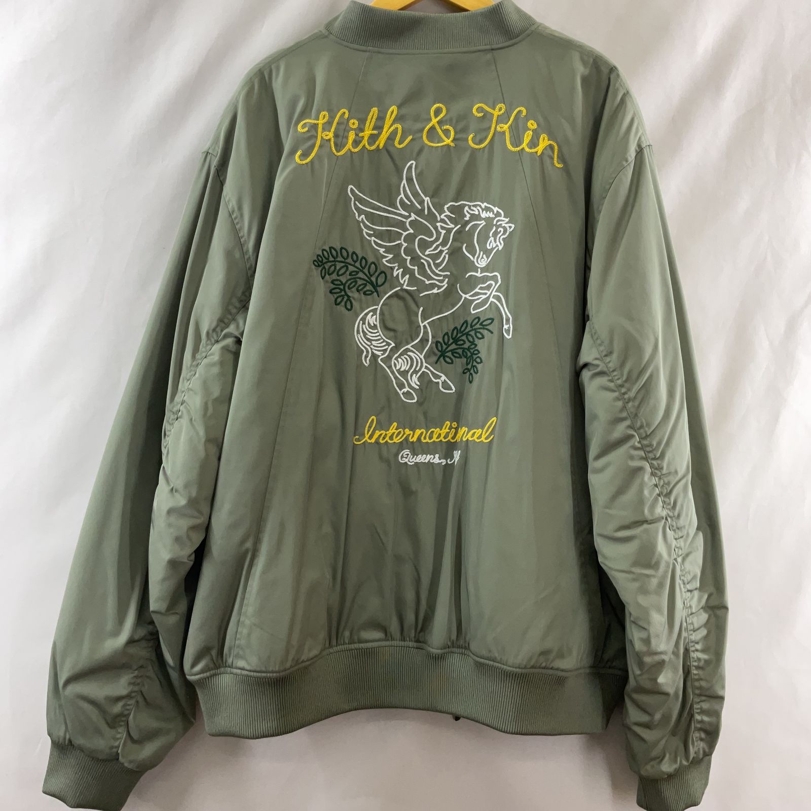 KITH Dumont Flight Bomber Jacket KHM010250-001 キス フライト
