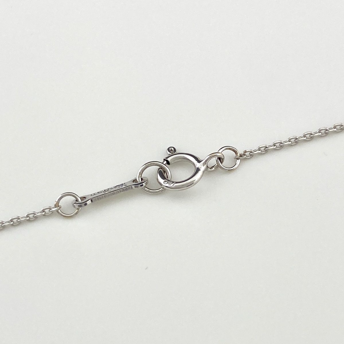 ティファニー TIFFANY&Co. ラビングハート ネックレス WG ホワイト 