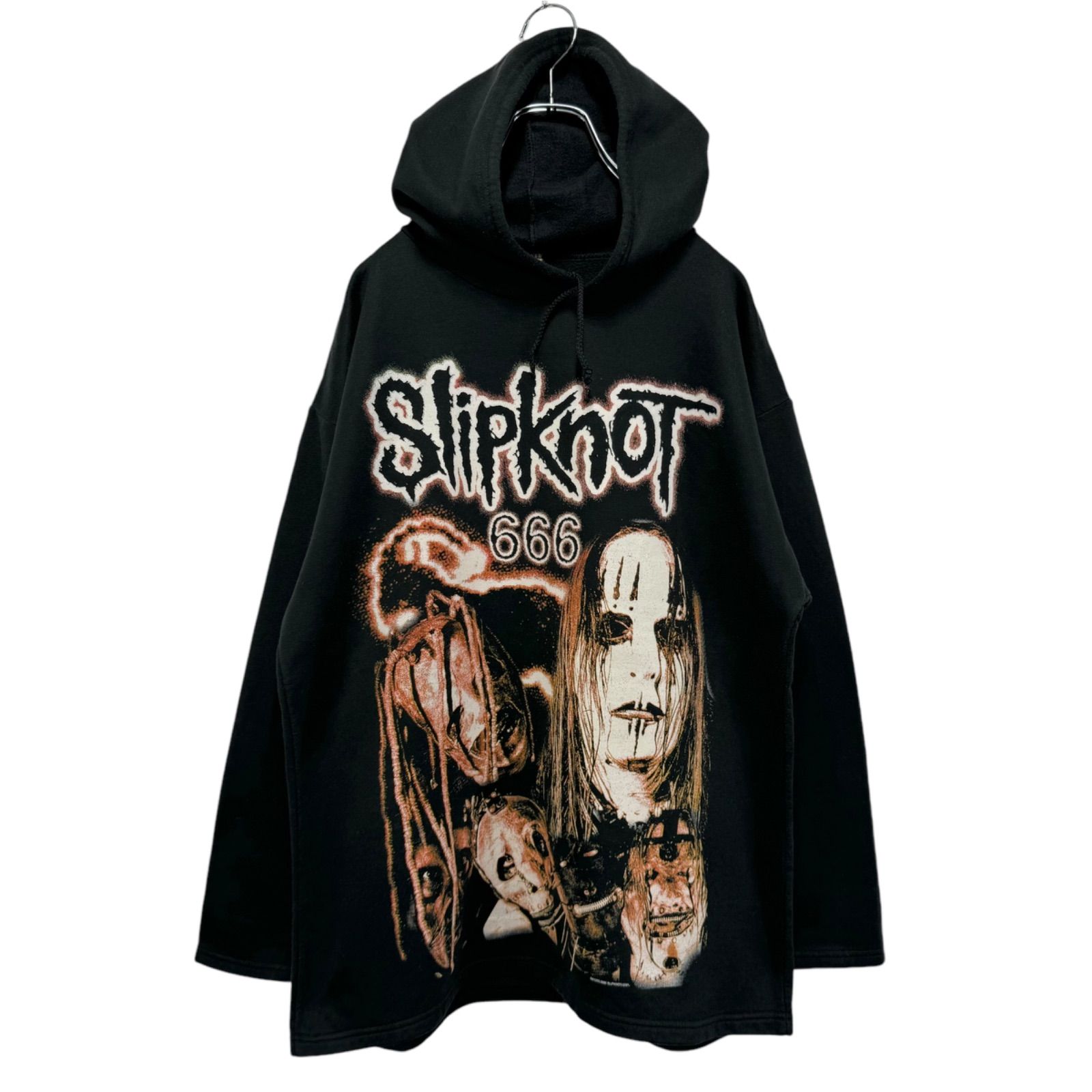 XL Slipknot Logo Print Hoodie スリップノット パーカー フーディー 