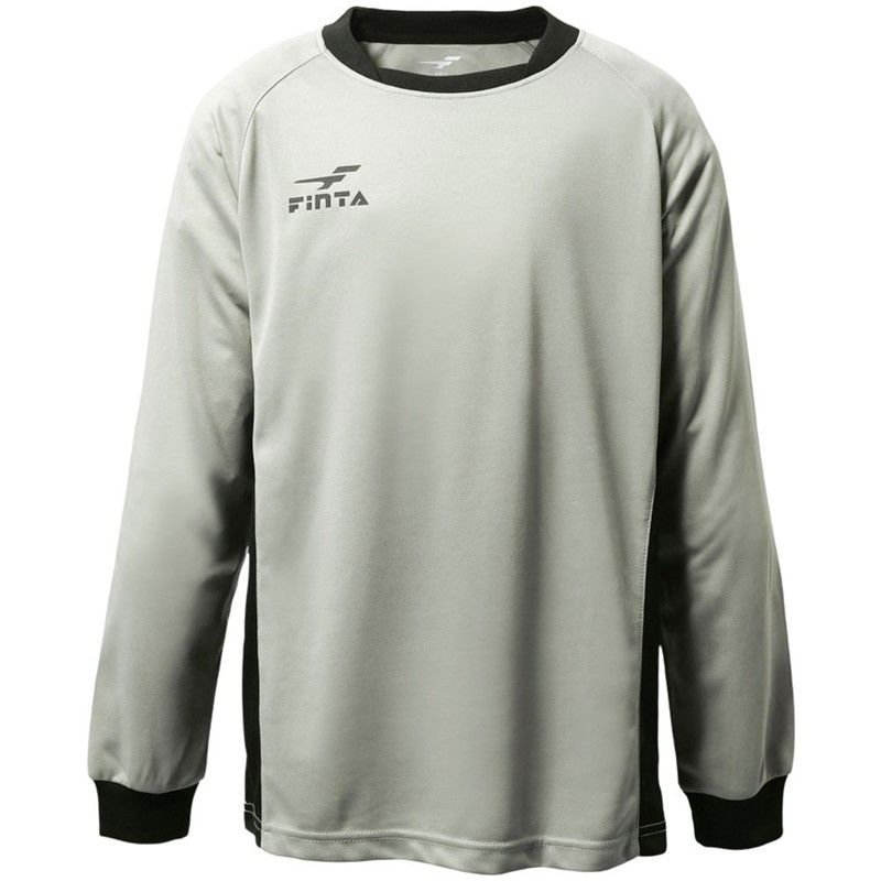 限定SALE，お得 finta(フィンタ) JRキーパーシャツ サッカーキーパーシャツ J (ft3025-0200)、グレー シャツ