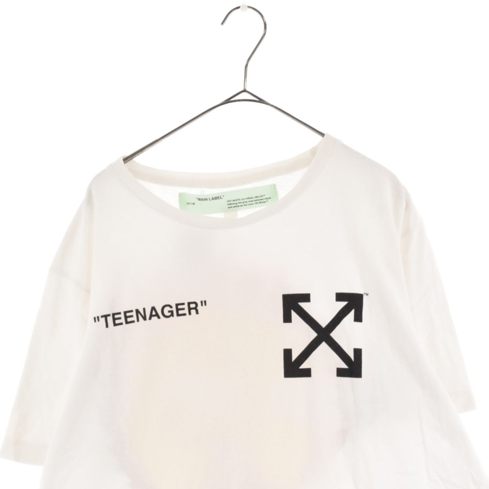 19SS OFF-WHITE フレイムバード Tシャツ シンプソンTシャツ 楽天
