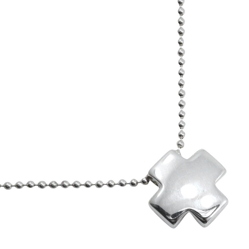 ティファニー ローマンクロス ネックレス シルバー925 袋　ボールチェーン TIFFANY&Co.】ティファニー ローマンクロス ボールチェーン