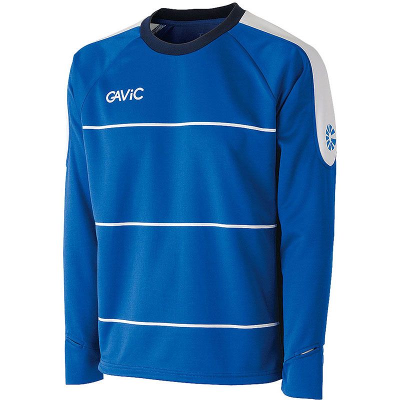 GAViC(ガビック) ジュニア AKウォーミングトップ サッカー トレーニングシャツ ＪＲ (ga0615-bluwht)、(BLUWHT)BLU×WHT