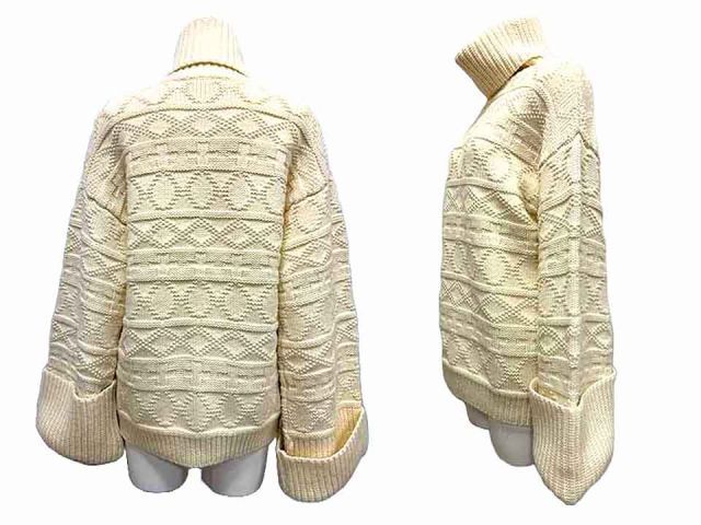 【中古】ELIN エリン 売れ筋商品|||トップス レディース ニット オフホワイト ウール サイズ00 中古】ELIN エリン トップス レディース ニット オフホワイト
